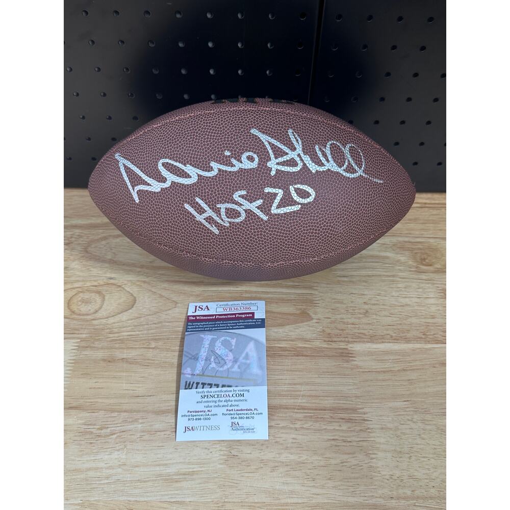 Donnie Shell Pittsburgh Steelers Autographed Signed Wilson NFL Football JSA COA